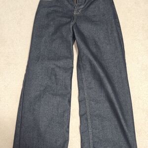 Stylish Dark Blue Women's Flare Jeans